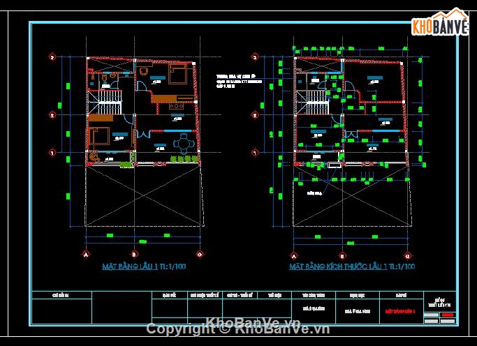 nhà phố 2 tầng,file cad nhà phố 2 tầng,mẫu nhà phố 2 tầng