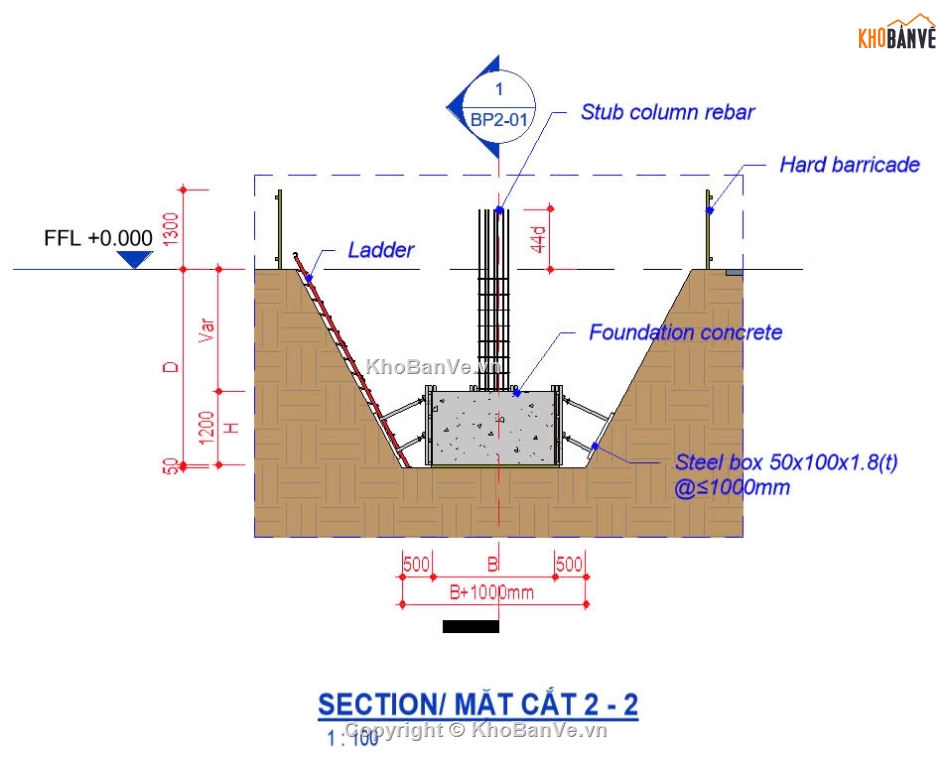 revits biện pháp thi công phần ngầm,biện pháp thi công,revit biện pháp thi công