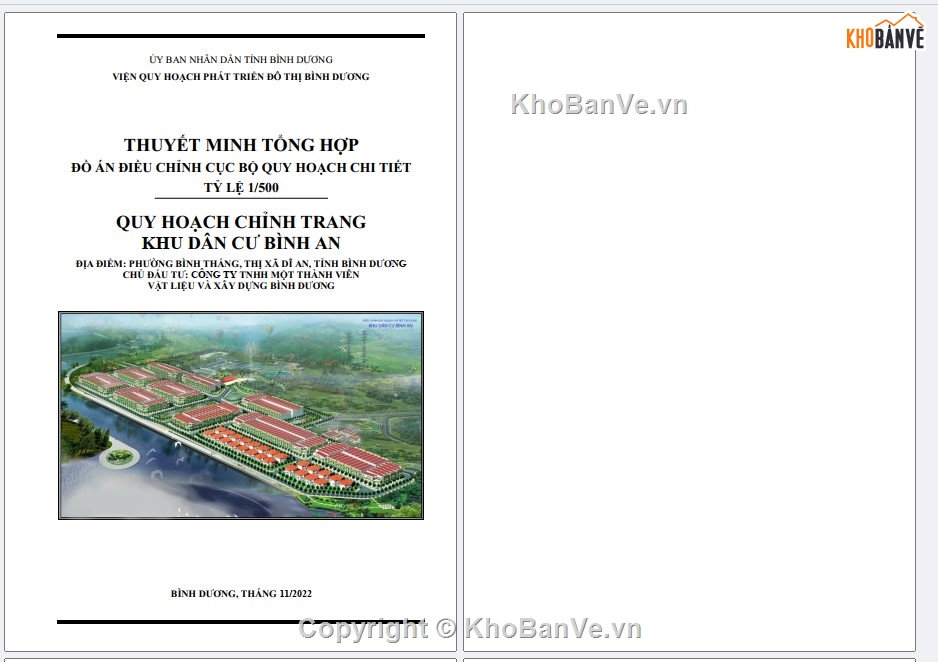 thuyết minh,giao thông,giao thông quy hoạch,quy hoạch thị xã,quy hoạch bình dương