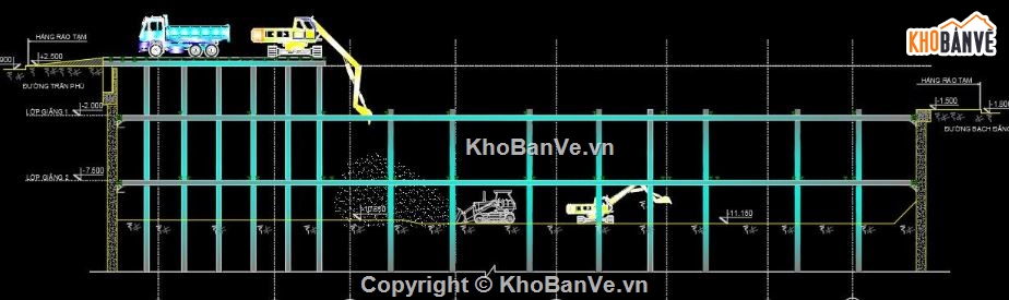 Biện pháp thi công,Biện pháp thi công đào đất,biện pháo thi công móng