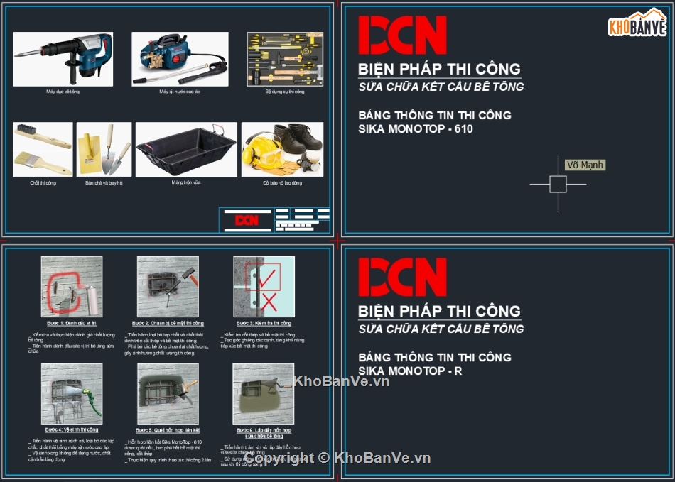 Biện pháp thi công sửa chữa bê tông,Biện pháp thi công cắt ron nền bê tông nhà xưởng,DCN,Biện pháp thi công khoan cấy thép bằng Sika,Sửa chữa kết cấu bê tông,Sika