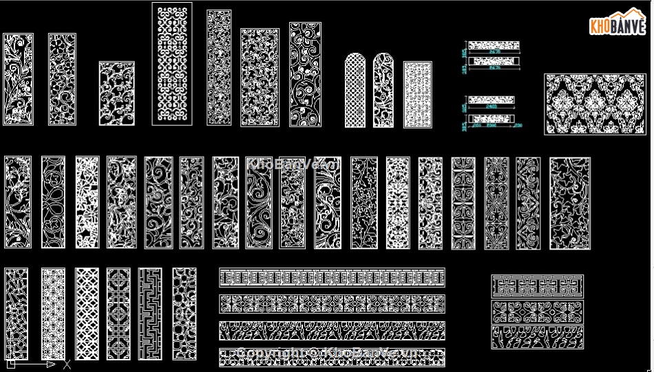 File thiết kế,CNC,CAD CNC,vách,vách ngăn nội thất,thư viện autocad