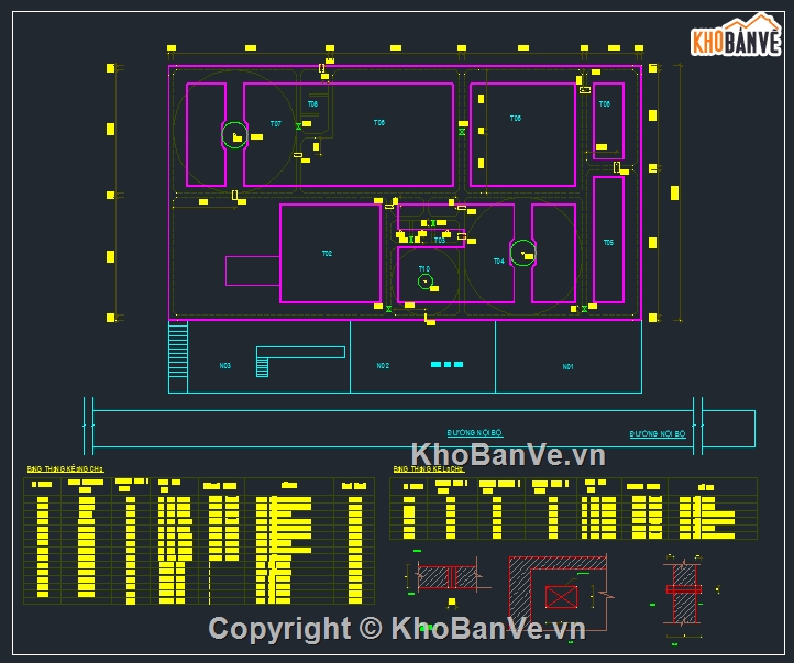trạm xử lý nước thải,hệ thống xử lý nước thải,cad xử lý nước thải