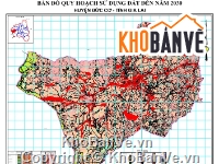 quy hoạch sử dụng đất,bản vẽ quy hoạch sử dụng đất,quy hoạch chung