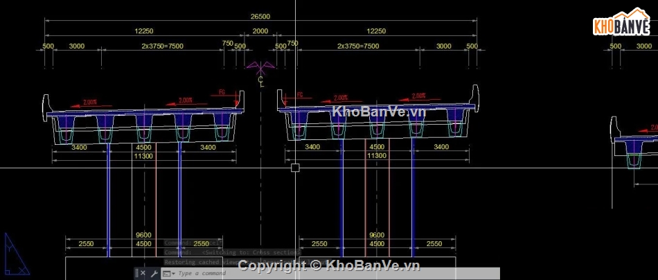 cầu dầm,Bản vẽ dầm T,Bản vẽ dầm,Bản vẽ cầu dầm
