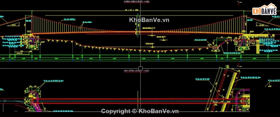 Hồ sơ thiết kế,thiết kế cầu,thiết kế cầu treo,cầu treo,Hồ sơ thiết kế cầu treo