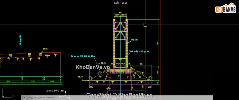 Hồ sơ thiết kế,thiết kế cầu,thiết kế cầu treo,cầu treo,Hồ sơ thiết kế cầu treo