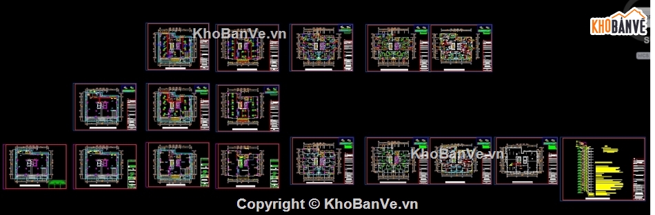 bản vẽ chung cư,kết cấu kiến trúc,bản vẽ kết cấu điện,bản vẽ kết cấu điện điều hòa,chung cư,chung cư 15 tầng