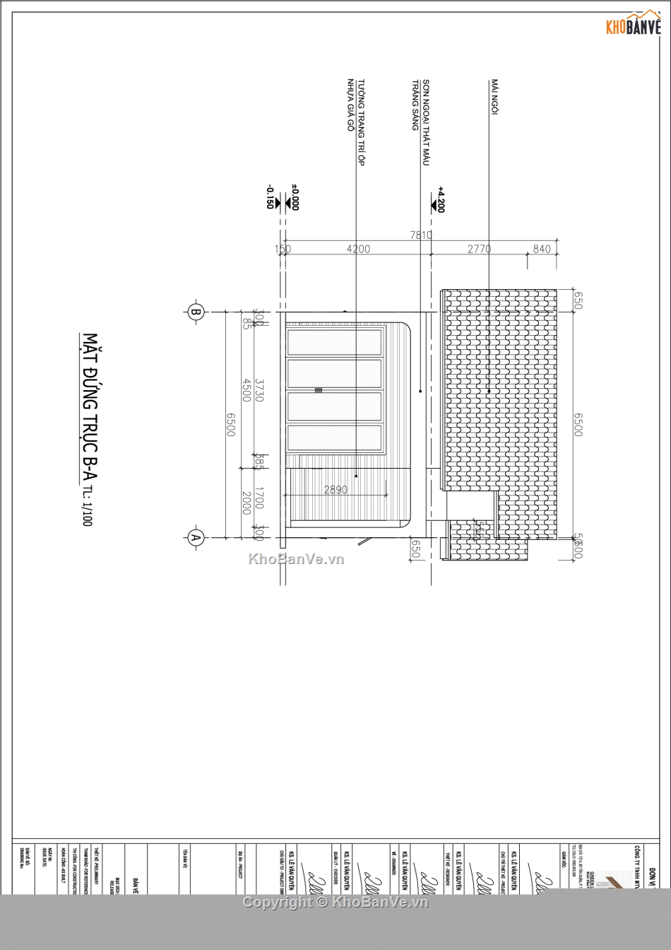 nhà cấp 4,nhà cấp 4 sân vườn 16x6.5m,thiết kế nhà cấp 4