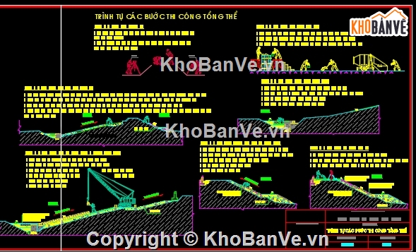 biện pháp thi công kè,biện pháp thi công thân đê,biện pháp thi công mái kè,biện pháp thi công chân khay kè,biện pháp thi công đê quai,kè biển