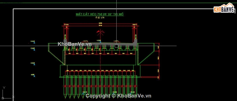 cầu dầm,Bản vẽ dầm,Bản vẽ cầu dầm