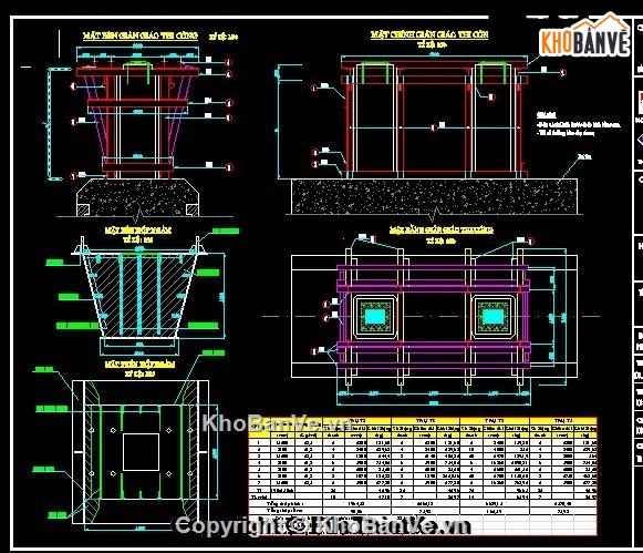 bản vẽ cầu đi bộ,Bản vẽ,Thiết kế cầu đi bộ