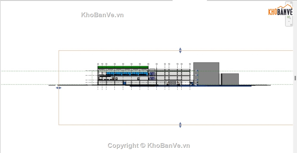 Revit nhà 3 tầng 2 hầm,file revit revit nhà Sơn Nam,Tòa nhà Sơn Nam