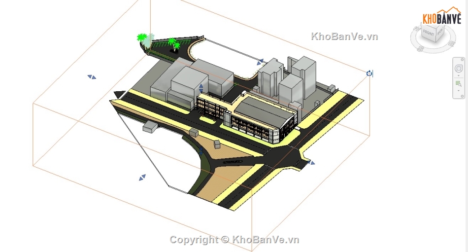 Revit nhà 3 tầng 2 hầm,file revit revit nhà Sơn Nam,Tòa nhà Sơn Nam