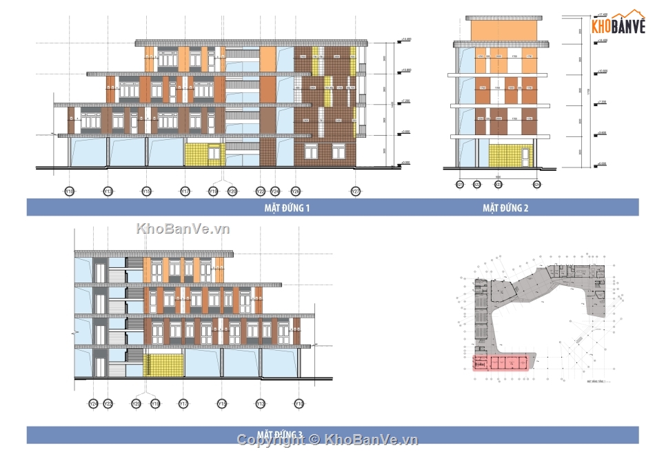 trường tiểu học 4 tầng file autocad,thiết kế trường tiểu học đẹp,thiết kế trường Lý Tự Trọng