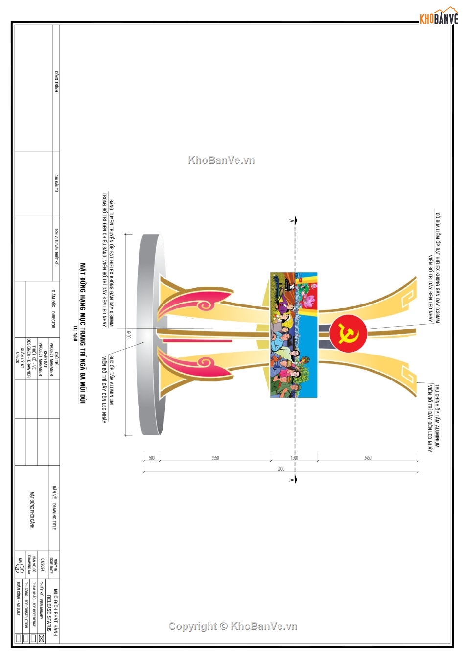 đèn trang trí đường đô thị,trang trí cổng chào,đèn led chỉnh trang đường phố,Hồ sơ thiết kế bản vẽ chỉnh trang đô thị,trang trí đường phố