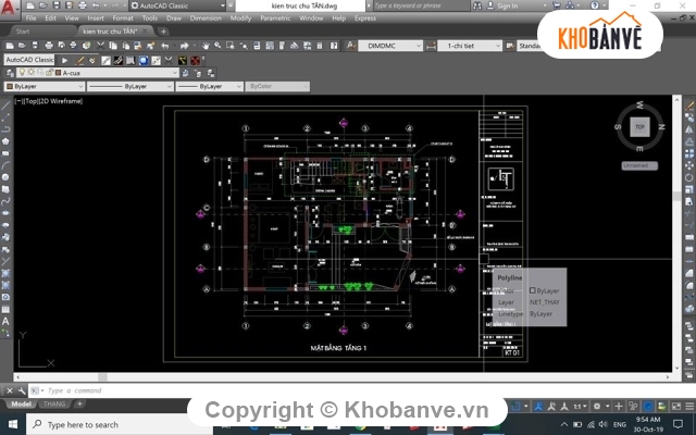 Bản vẽ kiến trúc Nhà,kiến trúc 3 tầng,Nhà 3 tầng chữ L 9x11m,Nhà 3 tầng