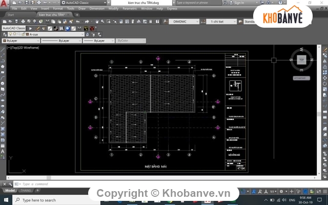 Bản vẽ kiến trúc Nhà,kiến trúc 3 tầng,Nhà 3 tầng chữ L 9x11m,Nhà 3 tầng