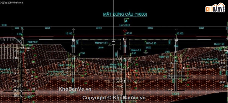 thiết kế cầu dầm,cầu dầm I,thiết kế cầu