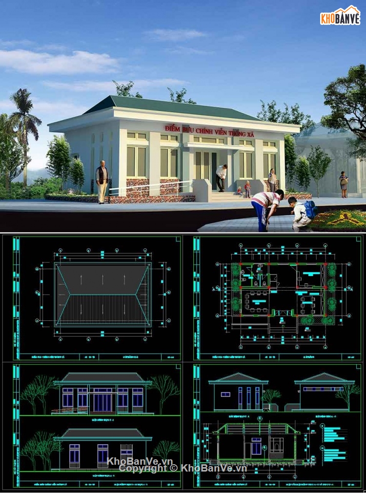 Hồ sơ thiết kế,tòa nhà viễn thông,cad tòa nhà,viễn thông,thiết kế tòa nhà