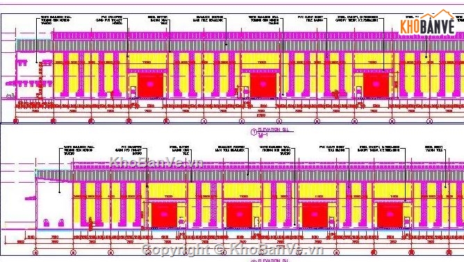 Bản vẽ nhà thép,bản vẽ nhà kho bằng thép 46×97.5m,nhà kho bằng thép 46×97.5m vs 46×82.5m