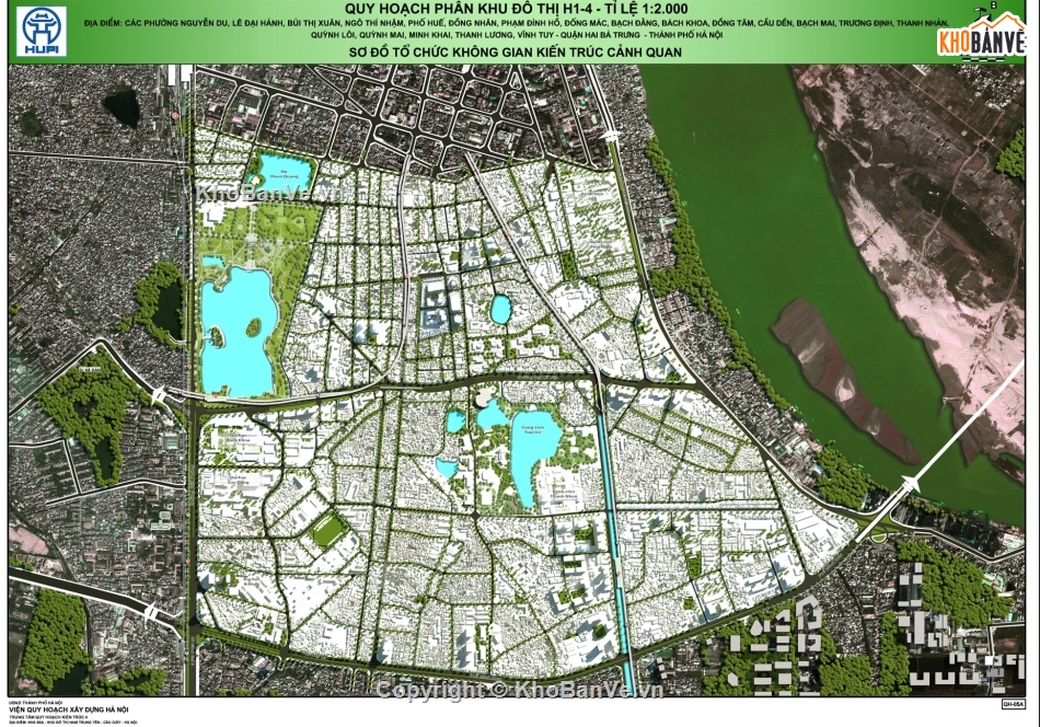 quy hoạch H1-4 thành phố hà nội,file cad bản vẽ quy hoạch thành phố Hà Nội,quy hoạch khu đô thị H1-4,quy hoạch đô thị file autocad