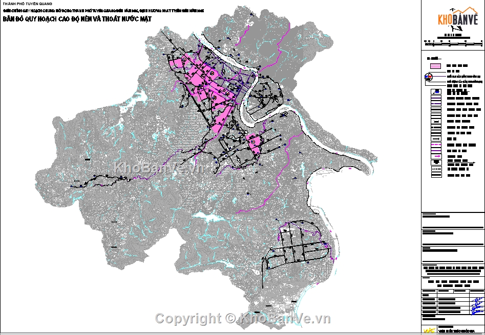 quy hoạch thành phố tuyên quang,Hồ sơ quy hoạch thành phố,quy hoạch giao thông