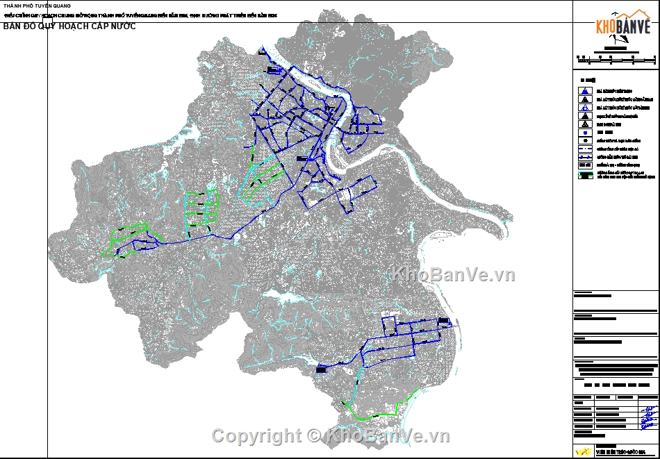 quy hoạch thành phố tuyên quang,Hồ sơ quy hoạch thành phố,quy hoạch giao thông