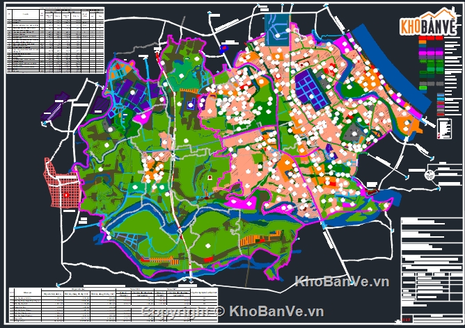Bản vẽ quy hoạch,file quy hoạch,quy hoạch thị xã