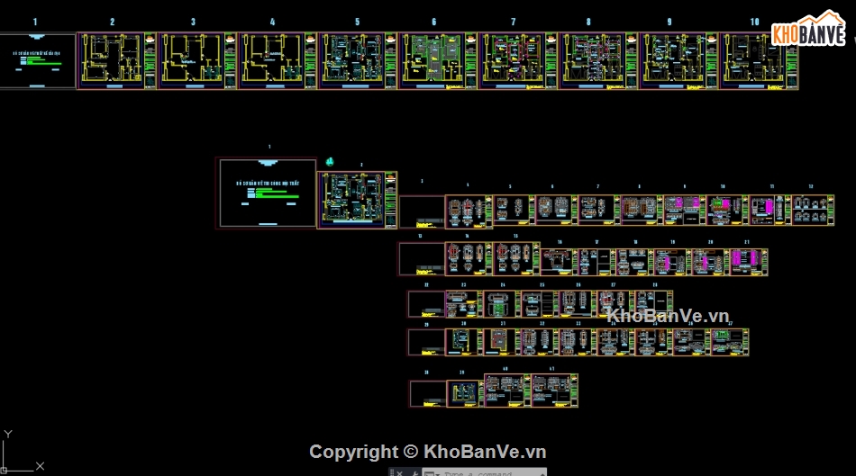 nội thất căn hộ,hồ sơ thi công nội thất,File cad nội thất căn hộ,autocad thiết kế nội thất