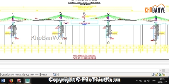 Hồ sơ thiết kế dầm super T,full bản vẽ cầu An Đông,bảng tính cầu,cầu An Đông,Extradose,Dầm super-T