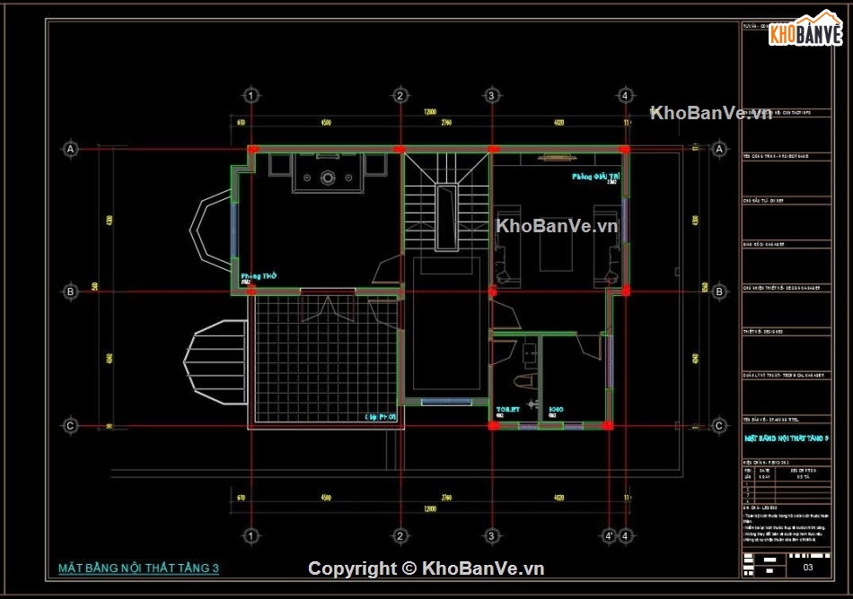 Hồ sơ thiết kế,#Bản vẽ thiết kế,#Nhà 3 tầng mái nhật,#Biệt thự 3 tầng mái nhật,#Nhà mái nhật,#Biệt thự mái nhật