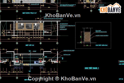 cafe NetViet,cad cafe NetViet,file cad cafe NetViet