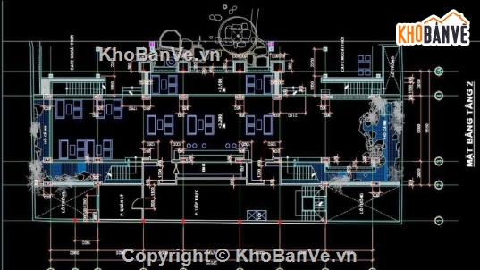 cafe NetViet,cad cafe NetViet,file cad cafe NetViet