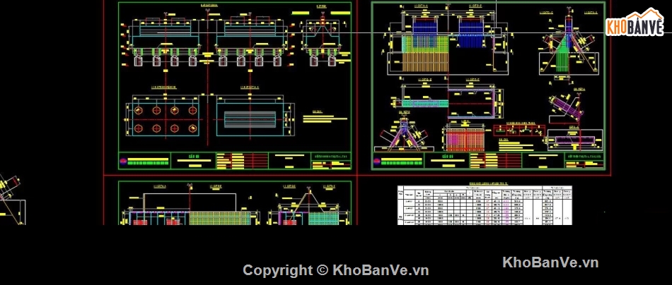 bản vẽ cầu,bản vẽ cầu đầy đủ,Hồ sơ cầu đầy đủ