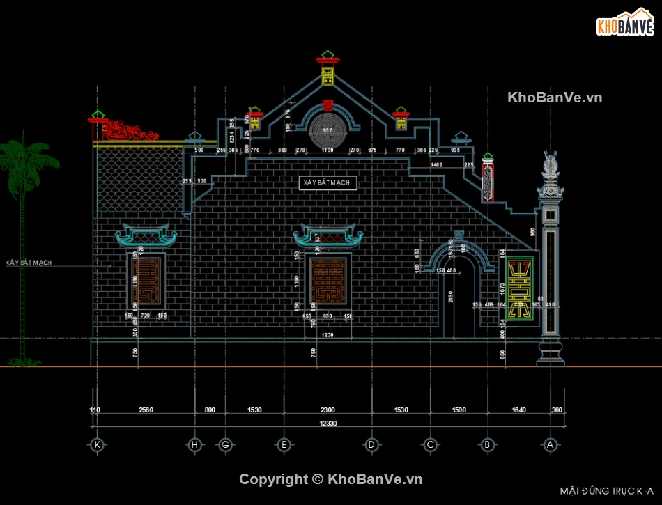 cad thiết kế nhà thờ họ,thiết kế nhà thờ họ,cad kết cấu,thiết kế nhà thờ