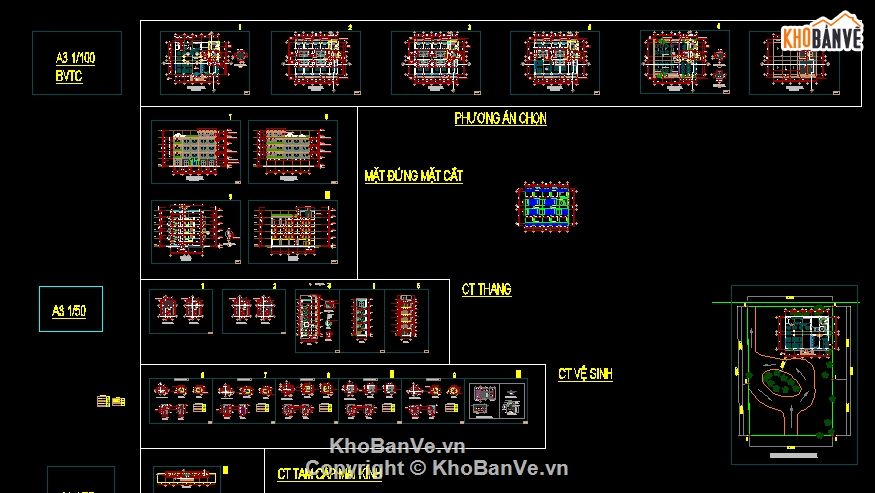 Bản vẽ khách sạn,khách sạn 4 tầng,File cad Cad khách sạn 4 tầng,Bản vẽ Cad khách sạn 4 tầng