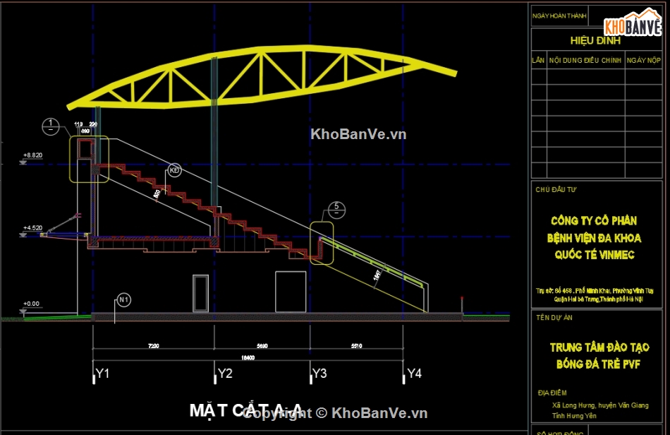 khán đài 3000 chỗ,khán đài,Hồ sơ thiết kế