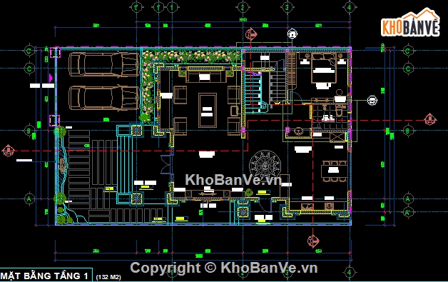 biệt thự 2 tầng,biệt thự mái thái,biệt thự mái thái 2 tầng