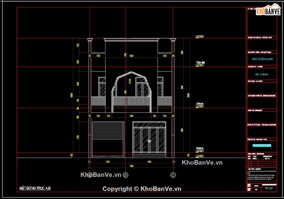 Hồ sơ thiết kế,#Bản vẽ thiết kế,Nhà phố 3 tầng hiện đại,Nhà phố hiện đại,#Nhà phố 3 tầng,#Nhà phố 3 tầng 7.5mx20m