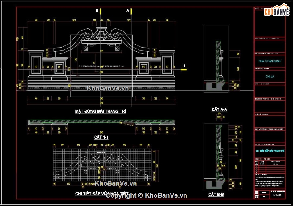 Hồ sơ thiết kế,#Bản vẽ thiết kế,Nhà phố 3 tầng tân cổ điển,Nhà phố tân cổ điển,#Nhà phố 3 tầng,#Nhà phố 3 tầng 6.4mx14.2m
