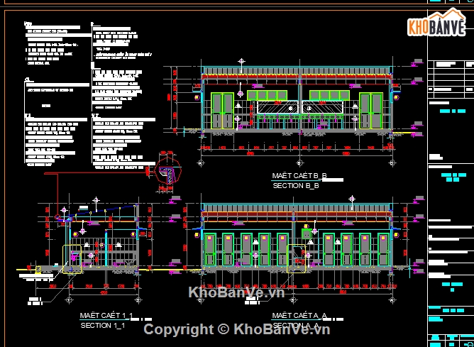 Hồ sơ thiết kế Nhà xưởng công ty nhựa Tanaway (kiến trúc, kết cấu ...