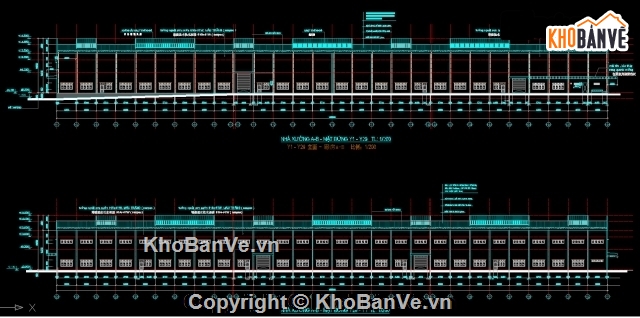 thiết kế nhà xưởng,bản vẽ nhà xưởng,nhà xưởng,Ban ve nha xuong