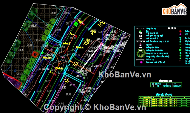 tuyến đường ô tô,đường nội bộ,sân bãi,khe co dãn,an toàn giao thông,nút giao