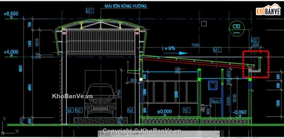 Bản vẽ trạm cân,bản vẽ thiết kế công trình trạm cân 80T,trạm cân