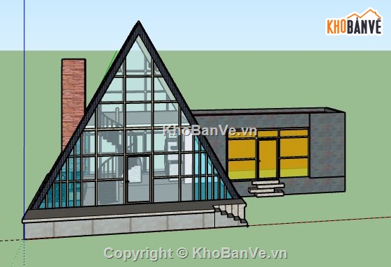 home stay 2 tầng,file su home stay,home stay 2 tầng file su,file sketchup home stay,sketchup home stay