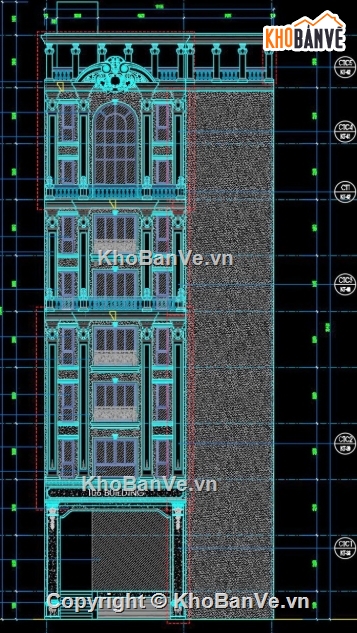 Khách sạn 9 tầng,cad khách sạn 9 tầng,file cad khách sạn 9 tầng,khách sạn 9 tầng