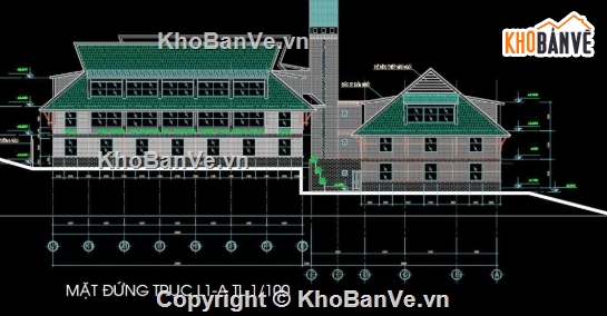 Khách sạn Blue Moon,khách sạn,file cad khách sạn