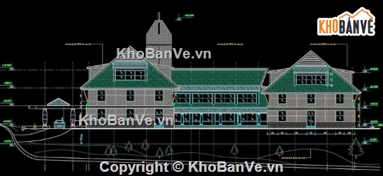 Khách sạn Blue Moon,khách sạn,file cad khách sạn
