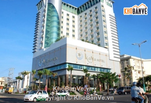 Khách sạn Kaya,cad khách sạn kaya,khách sạn kaya cad
